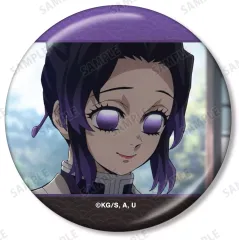 【中古】バッジ・ビンズ 胡蝶しのぶ 「鬼滅の刃 トレーディング場面写メタリック缶バッジ」