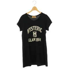 ヒステリックグラマー　ヒスベアチュニックミニワンピ hysteric glamor ヒステリックグラマー チュニックTシャツ 黒