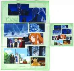 【中古】グッズセット 集合 場面写真B2布ポスター＆メガジャケ 「Blu-ray/DVD 葬送のフリーレン Vol.3」 Amazon.co.jp購入特典