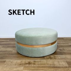 moda en casa SKETCH MACARON 83 OTTOMAN