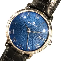 ブランパン BLANCPAIN ヴィルレ・ウルトラスリム 6223C-1529-55A ブルー  18KWG/レザーベルト 自動巻き メンズ 腕時計のサムネイル