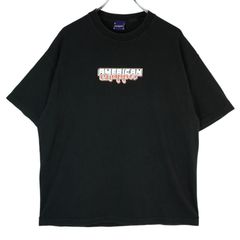 アメリカンチョッパーAmerican Chopper半袖TシャツバイクTモーターサイクルBIKE両面プリントアメリカテレビ番組ブラック黒レッド赤ホワイト白vintageヴィンテージ40313