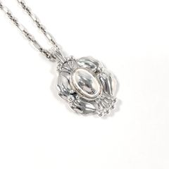 美品 ラリック ミュゲ 3チャーム ペンダント ネックレス LALIQUE