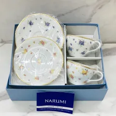 NARUMI ナルミ ボーンチャイナ カップ＆ソーサー 2客セット②