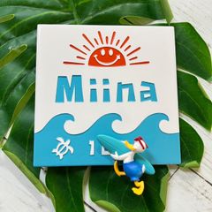 表札☆sunシリーズ3D wave +カラー150☆ 表札☆sunシリーズ3D wave +カラー150☆