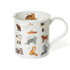 新品 ダヌーン マグカップ BUTE お気に入りの猫はど～れ？ ANIMAL BREEDS CATS Dunoon Mug 正規販売代理店 マグ ネコ ギフト 結婚祝い プレゼント 贈り物