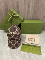 2024年最新】gucci グッチ モノグラムキャップの人気アイテム