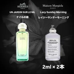 【即配送】HERMES × REPLICA  2ml × 2本