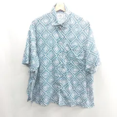 ◇ ⊂ ページボーイ HAMA-SUSHIロゴあり 半袖 シャツ サイズF グリーン レディース E  【1409100033489】