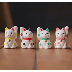 【招き猫】福色招き猫　瀬戸焼 キャット ネコ ねこ 猫グッズ 猫雑貨 cat