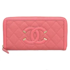 CHANEL シャネル CCフィリグリー ココマーク ラウンドジップ 長財布 レディース 29番台