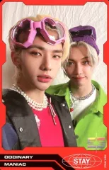 【中古】コレクションカード(男性) Stray Kids/Hyunjin(ヒョンジン)・Felix(フィリックス)/裏面赤/CD「ODDINARY」初回限定封入特典トレーディングユニットフォトカード