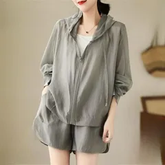 uvパーカー UVカット シアーブラウス パーカー ショートコートトップス レディース 長袖 春夏 吸水速乾 紫外線対策 UVカットパーカー 羽織り 涼しい 軽い 薄手【0912】