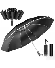 折りたたみ傘【強化骨構造&逆折り式】