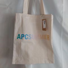 A.P.C. SUMMER オフホワイト & マルチカラー Lou トート