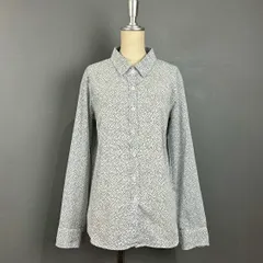 agnes b. L/S Shirt アニエスベー 長袖シャツ ブラウス 幾何学柄 総柄 レディース