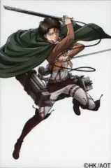 【中古】バッジ・ピンズ 089.リヴァイ・アッカーマン(立体機動装置/背景白) リヴァイ百景缶バッジ 「進撃の巨人」