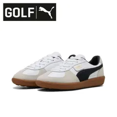 プーマゴルフ PUMA GOLF レディース ゴルフ プーマ パレルモ G スパイクレス シューズ 311491 定番 靴ひも 本革 スパイクレス グリップ力 安定性