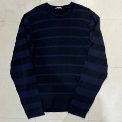 Acne アクネ Border tops  トップス ブラック系 size:S 【中目黒A07】