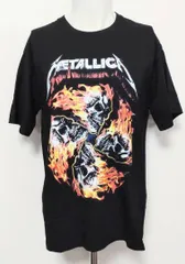 【Lサイズ】メタリカ　METALLICA　Tシャツ　半袖　スカル　バンドTシャツ