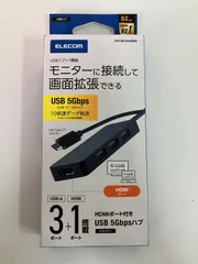 M/ ELECOM エレコム HDMIポート付きUSB 5Gbpsハブ U3H-MH3006BBK