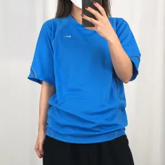 NIKE(ナイキ) ドライフィット 青 機能性 半袖T S 250619