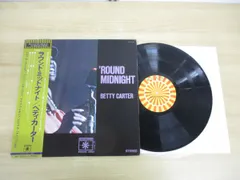 ▲01)【同梱不可・帯付き】Betty Carter/Round Midnight/ベティ・カーター/LPレコード/国内盤/ジャズ/YQ-7524-RO/B