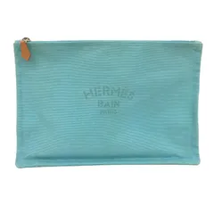 【極美品】 エルメス Cavalcolor カヴァル カラー ポーチ　ブルー ⭐︎【極美品】 エルメス Cavalcolor カヴァル カラー ポーチブルー