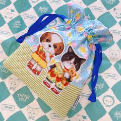 No.269】コヤンイサムチョン 新柄zoom in キルト入りポーチ - メルカリ