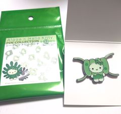 新品　トカゲイカダモ　ピンバッジ　キティ　藻　藻類 　日本館　パビリオン　限定　関西万博　大阪万博　会場　2025　 EXPO2025