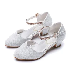 ☆ シルバー ☆ 33(内寸20.5cm) ☆ フォーマルシューズ 女の子 pmyshoes001 子供 フォーマル 靴 女の子 フォーマルシューズ フォーマル靴 キッズ シューズ ストラップ パンプス くつ クツ 子ども 子供 こども 入学式 卒業式 発表会
