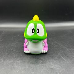 バブルボブル　バブルン　ソフビ　貯金箱　タイトー