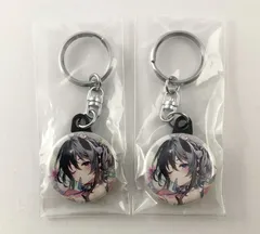 【未開封】 えてるな りいちゅ バニールアナ 缶ストラップ 2点セット 【まとめ売り】