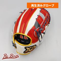 【クリーニング済み 】 ザナックス 軟式グローブ / オールラウンド用 型付け済み (Xanax グラブ)[WE1199]