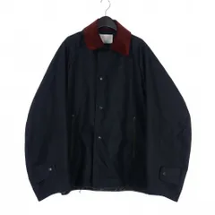 カラー kolor 25SS ステンカラーコート ジャケット ブルゾン 3 黒 ブラック 25SCM-G16107Sのサムネイル