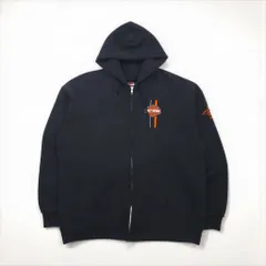 819【入手困難】ハーレーダビッドソン♤刺繍ビッグロゴ　フルジップ　パーカー美品 819【入手困難】ハーレーダビッドソン♤刺繍ビッグロゴ