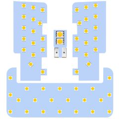 新品 カローラ LED ルームランプ セダン ツーリング カローラ用 室内灯 4500K 純正色温度 サンライト 専用設計 カスタムパーツ ZWE/ZRE/NRE21# COROLLA R1.10~ 全グレード対応 LED内装パーツ 取付簡単 4点セット (ト