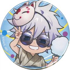 【中古】バッジ・ビンズ 五条悟(ドット) 缶バッジ 「まるくじ 呪術廻戦 Summer memories YUKATA styl」 小吉06