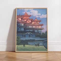「雨音の街角 水彩縦額装アート」 ATCサイズ展 銀座中央ギャラリー | 枯葉庭園-透明水彩・画材ブログ