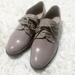 【未使用】ジェリービーンズ レースアップレインシューズ　グレージュ　23cm