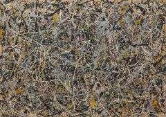 ジャクソン・ポロック　A3(297㎜×420㎜）アートポスター 日本製 絵画 インテリア 壁紙25