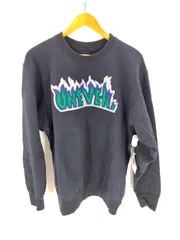 カラー kolor 18AW UNEVEN ファイヤーワッペンクルーネックスウのサムネイル