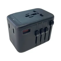 【 新品 未開封 】   ロジック PD(Power Delivery)45W対応 海外用トラベルアダプターコンセントプラスPD USBタイプA(QC3.0)×1ポート、タイプC(PD3.0)×3ポート(海外専用) LG-OP005 未使用 送料無料