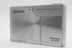 KYOCERA デジタルカメラ FINECAM SL300R レアカラー KYOCERA Finecam FINECAM SL300R silver digital camera English