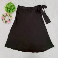 【キャシャレル】 膝丈スカート シルク 絹 フレア （S） 美品 裏地あり 薄手のサムネイル