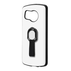 センス8 アクオス おまけリング付き 2層構造 / 耐衝撃 ケース SH-54D SHG11 ホワイト sense8 AQUOS デジタルアルキミスト