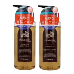 2個セットPROVINSCIA プロバンシアシュシュ ボディソープ 500ml×2 アーモンドの香り アロマ フレグランスバスコレクション ペリカン石鹸