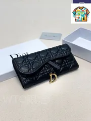 【今日WTO】Dior ディオール レディースウォレット 高級レザーに圧花を施し、内装収納が充実したファッショナブルなデザイン-WTO輸入2-OKS69