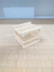 竹細工の虫篭（ミニチュア）【062】