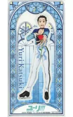 【中古】シール・ステッカー(キャラクター) 勝生勇利 オリジナルクリアステッカー 「ユーリ!!! on ICE×ローソン」 対象商品購入特典